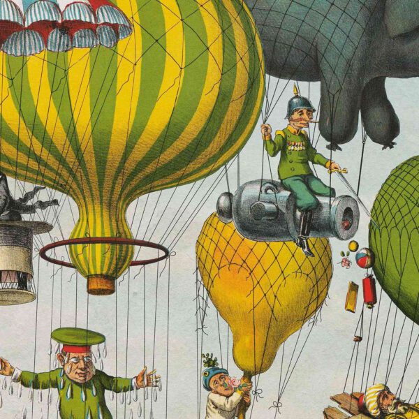 Wall Dreamer Panoramic Wallpaper Sky Circus WAD0093