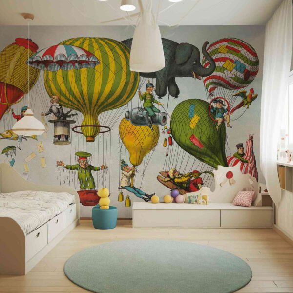 Wall Dreamer Panoramic Wallpaper Sky Circus WAD0093 - Image 5