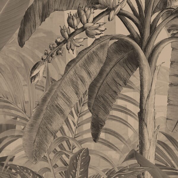 Wall Dreamer Panoramic Tropical Haven Sepia WAD0246-1 - Image 2