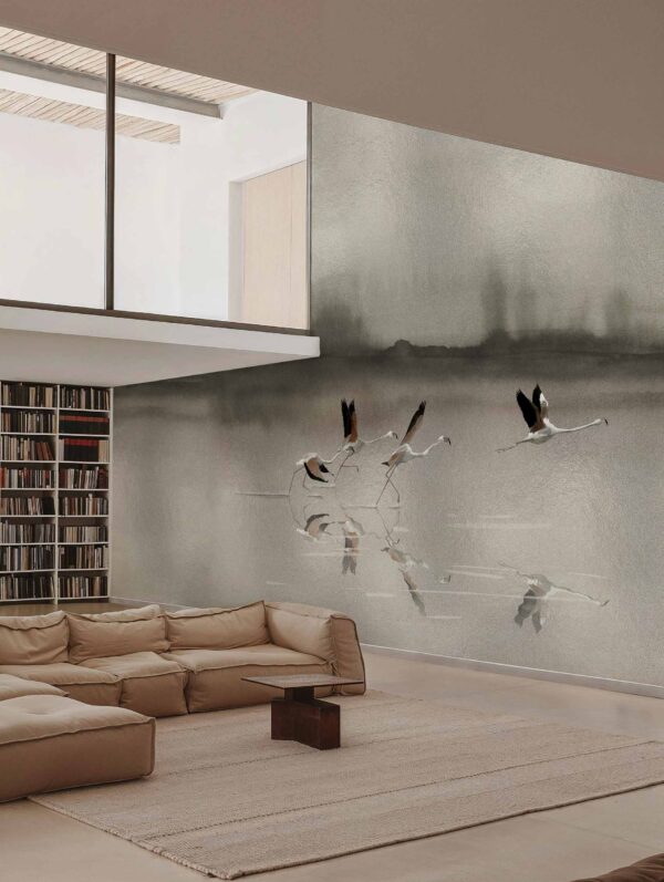 Coordonne Random Metallics II Doñana Silver Mural - Image 2