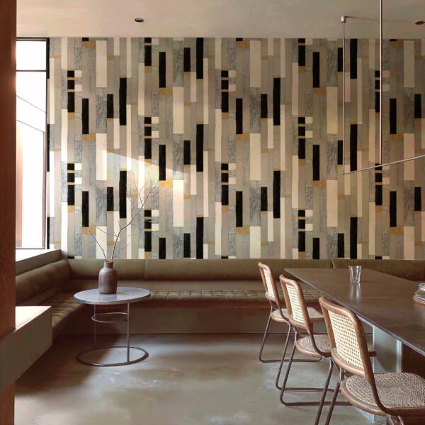 Coordonne Random Metallics II Klimt Silver Mural - Image 2